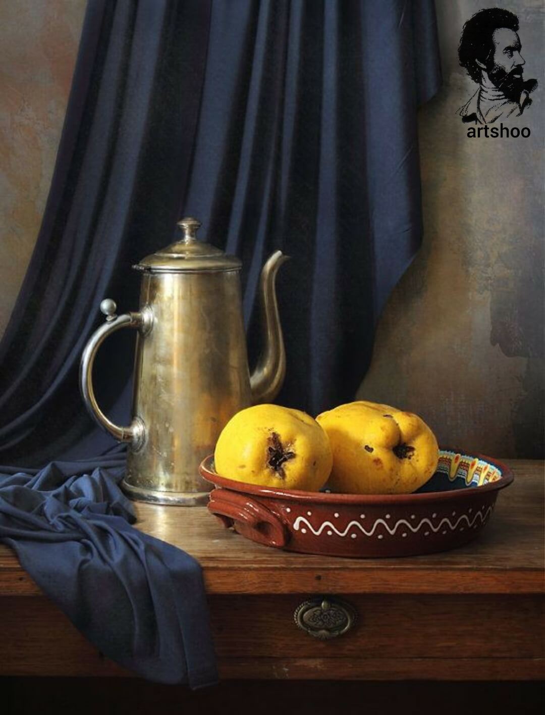 آموزش نقاشی رنگ روغن